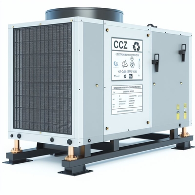 Un bon prix. Refroidisseur à vis à refroidissement par air durable avec construction robuste et réfrigérant écologique en ligne