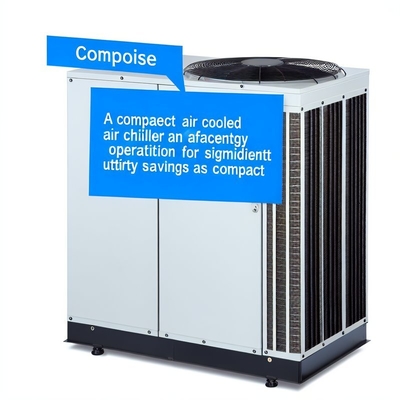 Un bon prix. Chiller à air compact refroidi par air Énergie-exploitation pour des économies d'énergie importantes en ligne