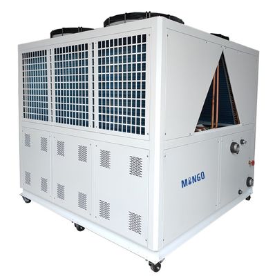 Un bon prix. Chiller de refroidissement à air industriel polyvalent 50HP 135.49KW avec 4 ventilateurs en ligne