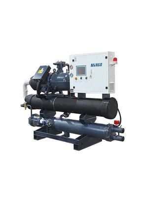 Un bon prix. Compresseur à vis refroidi à l'eau 200HP 200Kw/Hr Flux de circulation semi-hermétique élevé en ligne