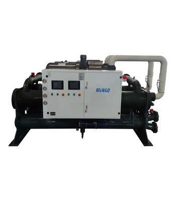 Un bon prix. Chiller à vis refroidi à l'eau ISO 1100HP 1100KW/Hr 189,2m3/H Circuit double de circulation en ligne