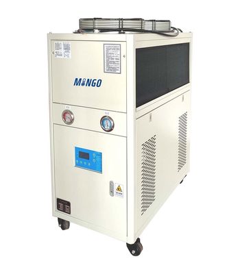 Un bon prix. 3HP 9,39KW/Hr machine de découpe laser réfrigérateur 2,2KW puissance du compresseur refroidi à l'air en ligne