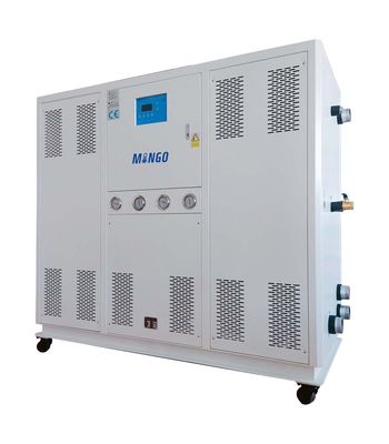 Un bon prix. Machine de refroidissement industriel à eau de 25 chevaux 81,53 kW/hr-85,39 kW/hr avec un grand débit d'eau en ligne